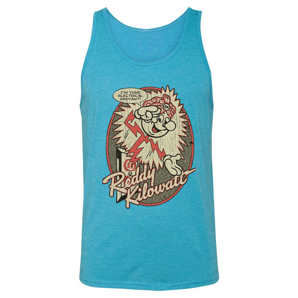 Unisex Jersey Tank - KBH9KTY4 - Aqua Triblend - 3