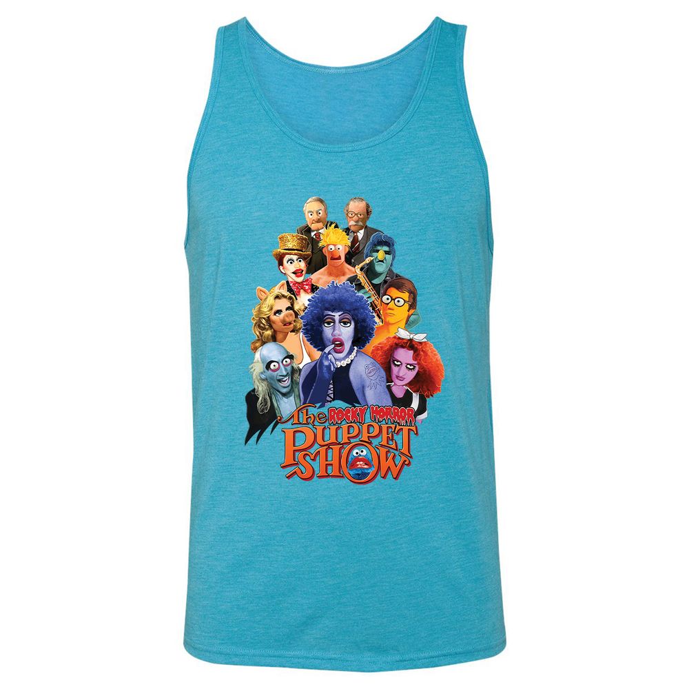 Unisex Jersey Tank - 8TFLKC3N - Aqua Triblend - 3