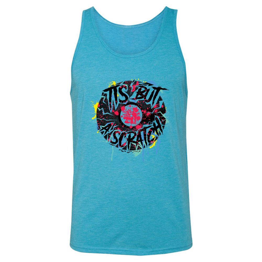 Unisex Jersey Tank - CJCUZ9CM - Aqua Triblend - 3