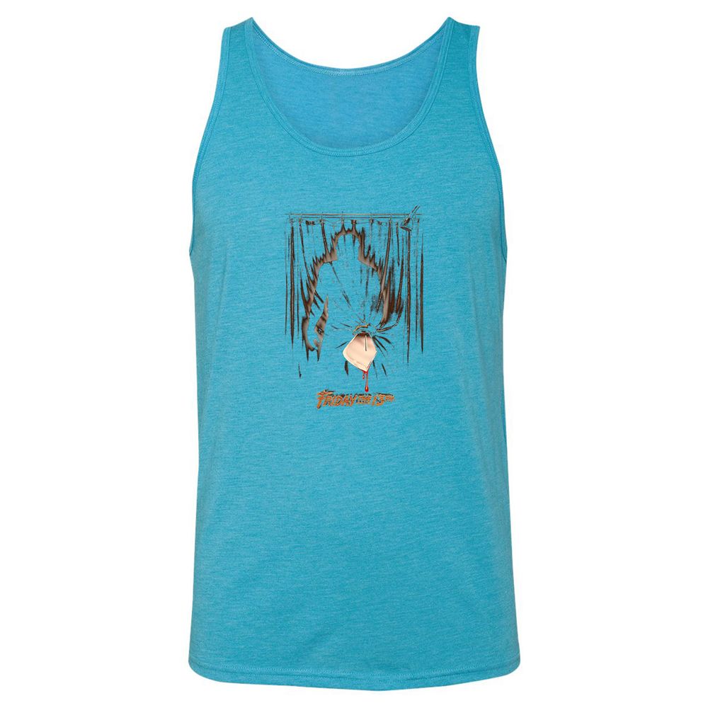 Unisex Jersey Tank - VLKFVC4P - Aqua Triblend - 3
