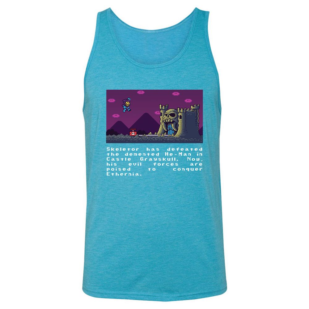 Unisex Jersey Tank - 9BGQGYAR - Aqua Triblend - 3
