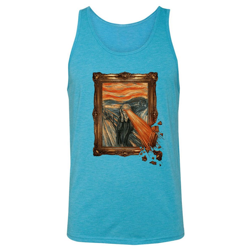 Unisex Jersey Tank - YTMDULBE - Aqua Triblend - 3
