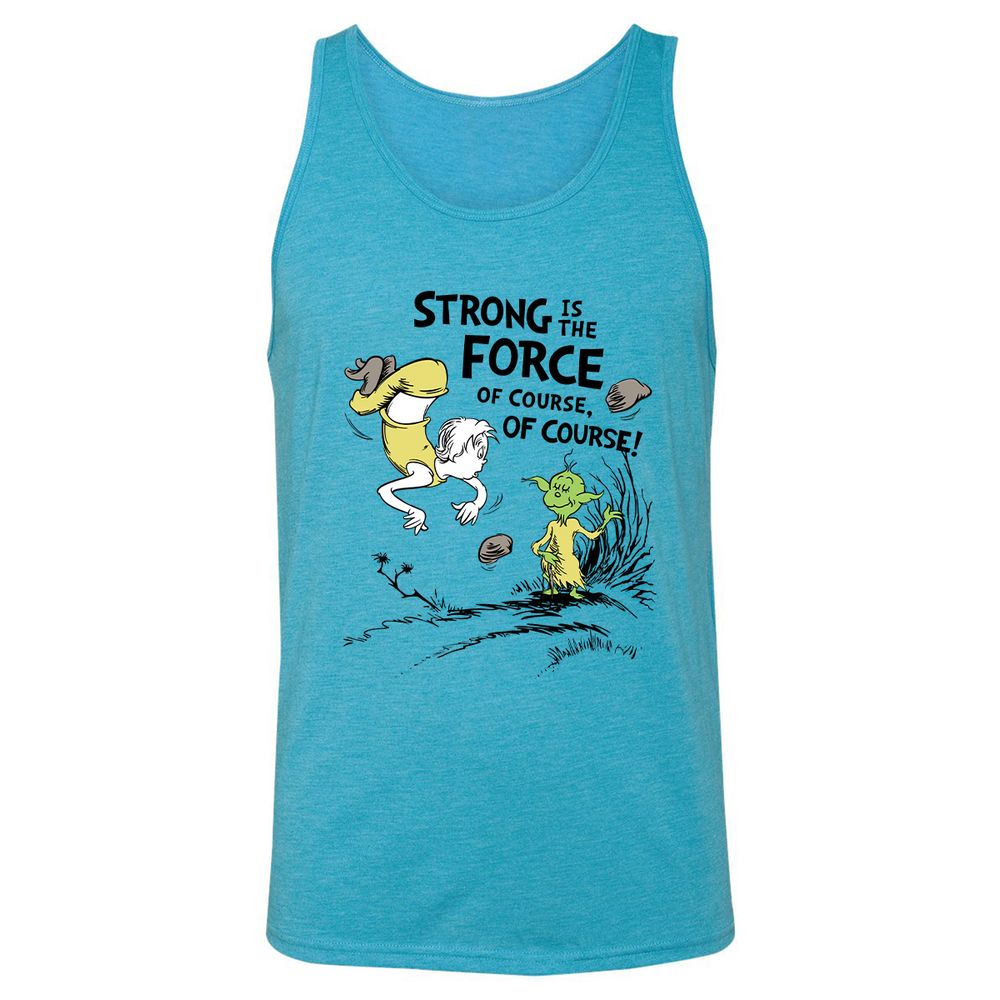 Unisex Jersey Tank - BMX6466B - Aqua Triblend - 3