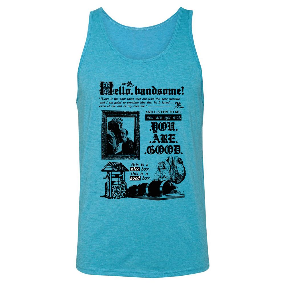 Unisex Jersey Tank - 5KKWDREH - Aqua Triblend - 3