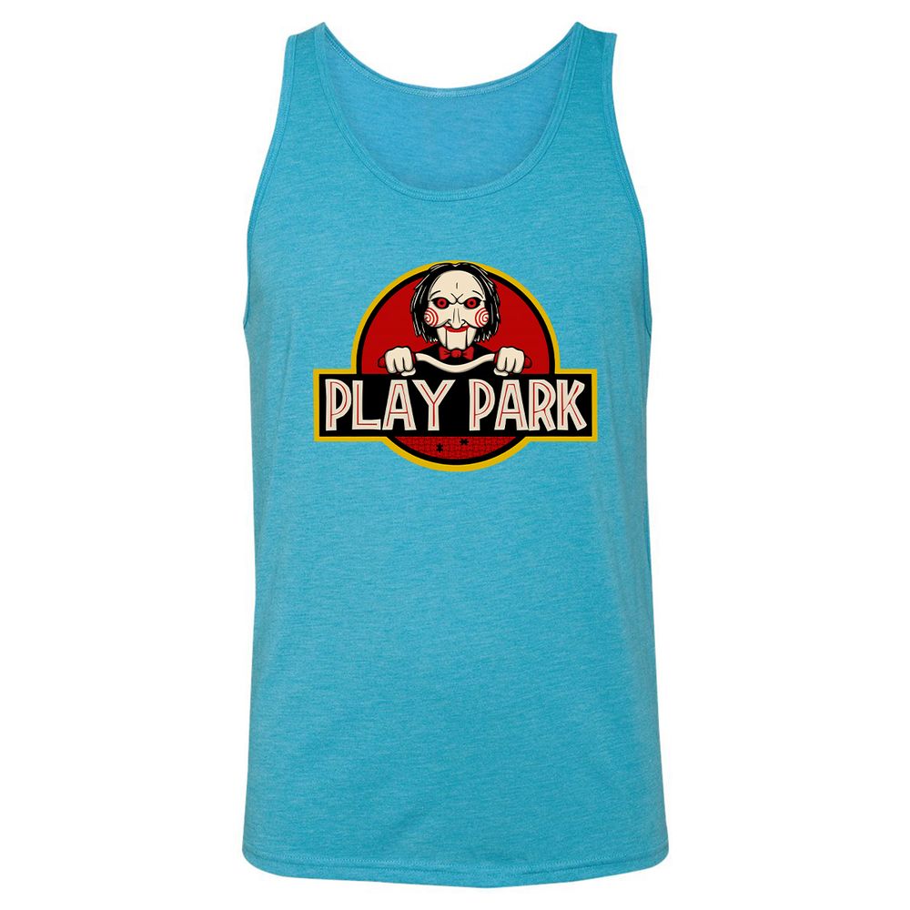 Unisex Jersey Tank - EE19L9U3 - Aqua Triblend - 3