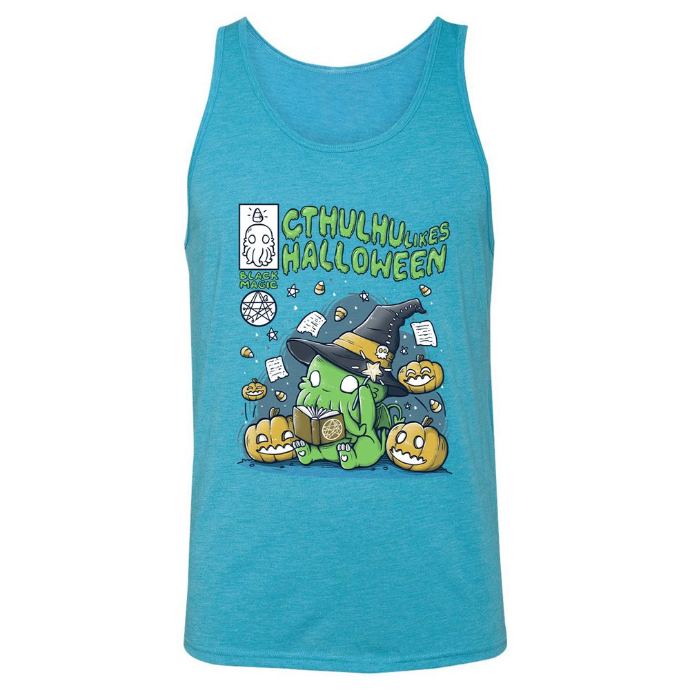 Unisex Jersey Tank - K5PKKATG - Aqua Triblend - 3