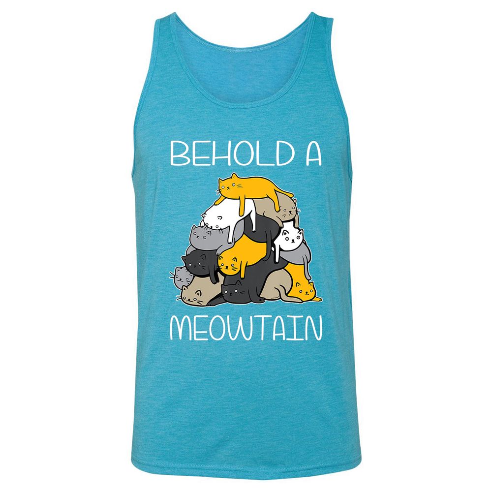 Unisex Jersey Tank - SS2NXR8F - Aqua Triblend - 3