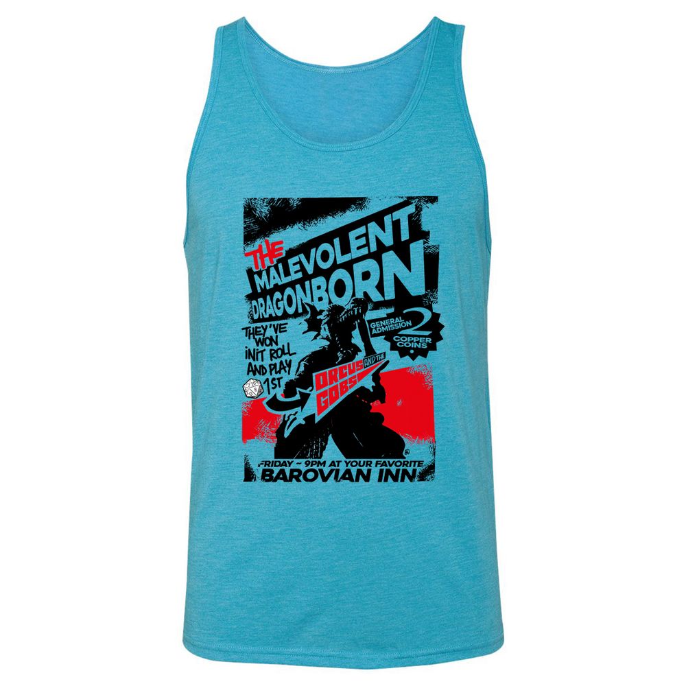 Unisex Jersey Tank - NG3Z82JB - Aqua Triblend - 3