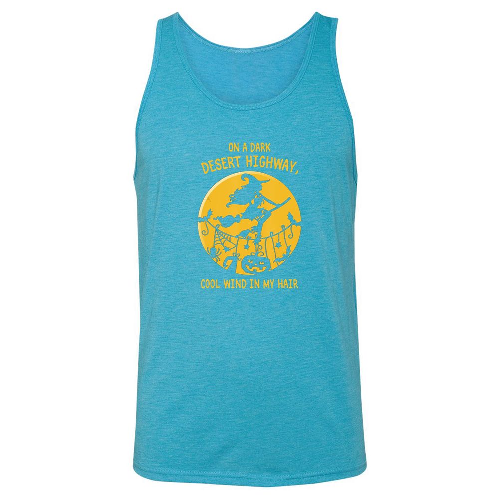 Unisex Jersey Tank - N4BVM42S - Aqua Triblend - 3
