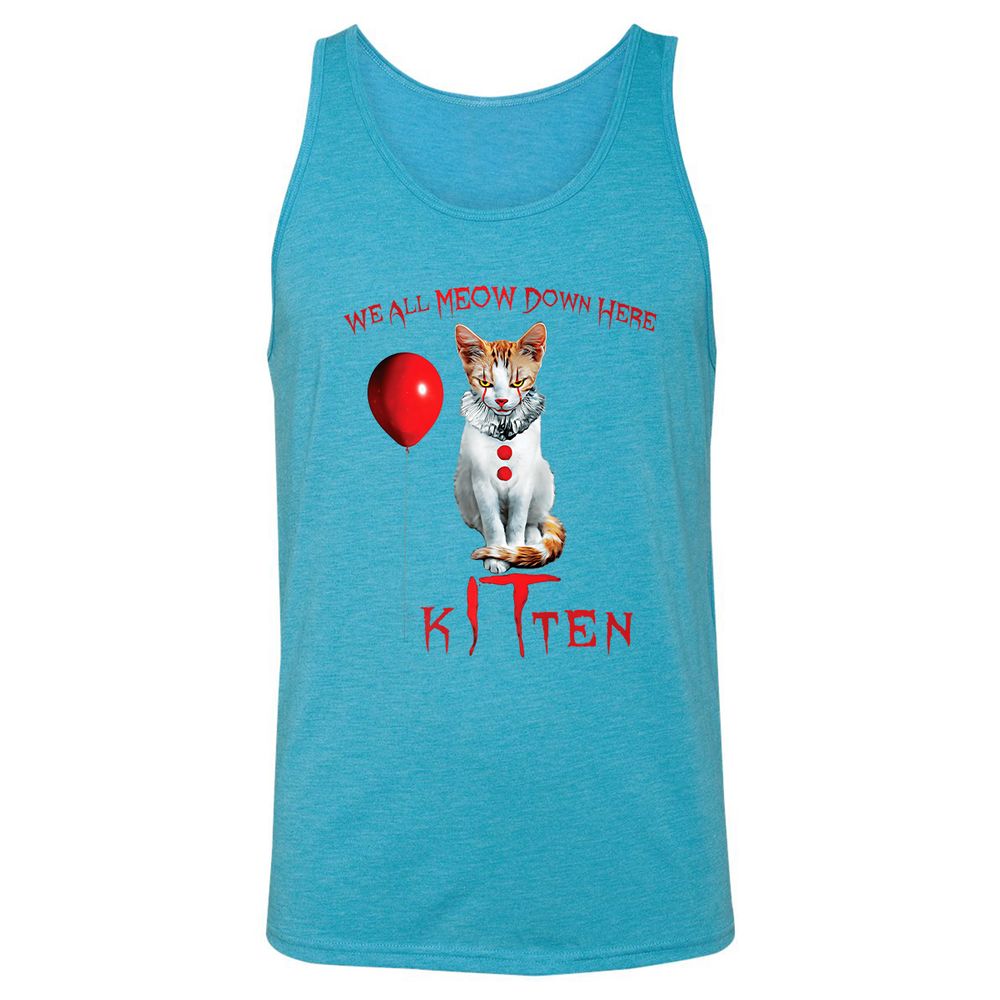 Unisex Jersey Tank - FCY3Y36J - Aqua Triblend - 3