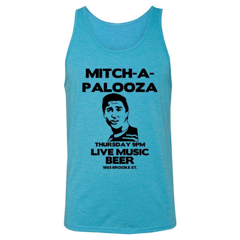 Unisex Jersey Tank - GWSLGR4T - Aqua Triblend - 3