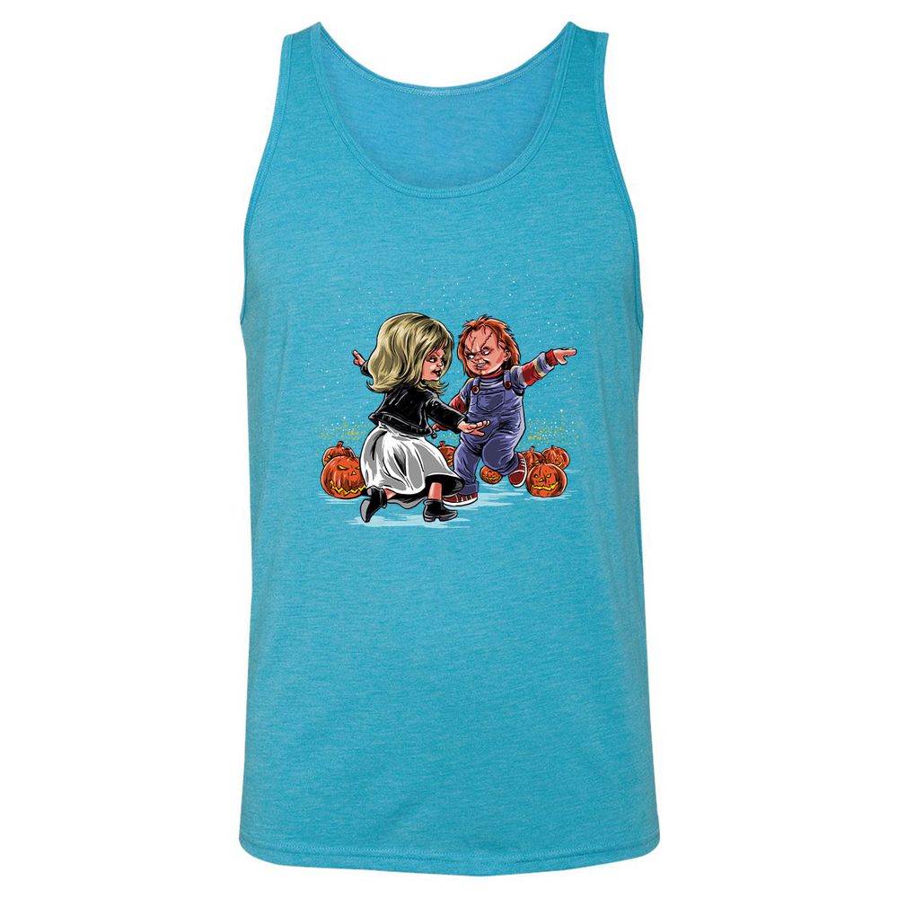 Unisex Jersey Tank - 579GYPRU - Aqua Triblend - 3