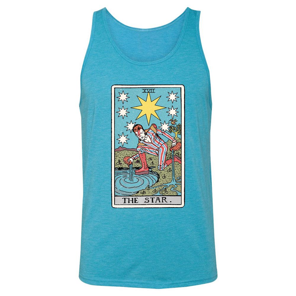 Unisex Jersey Tank - 61PX7U2M - Aqua Triblend - 3