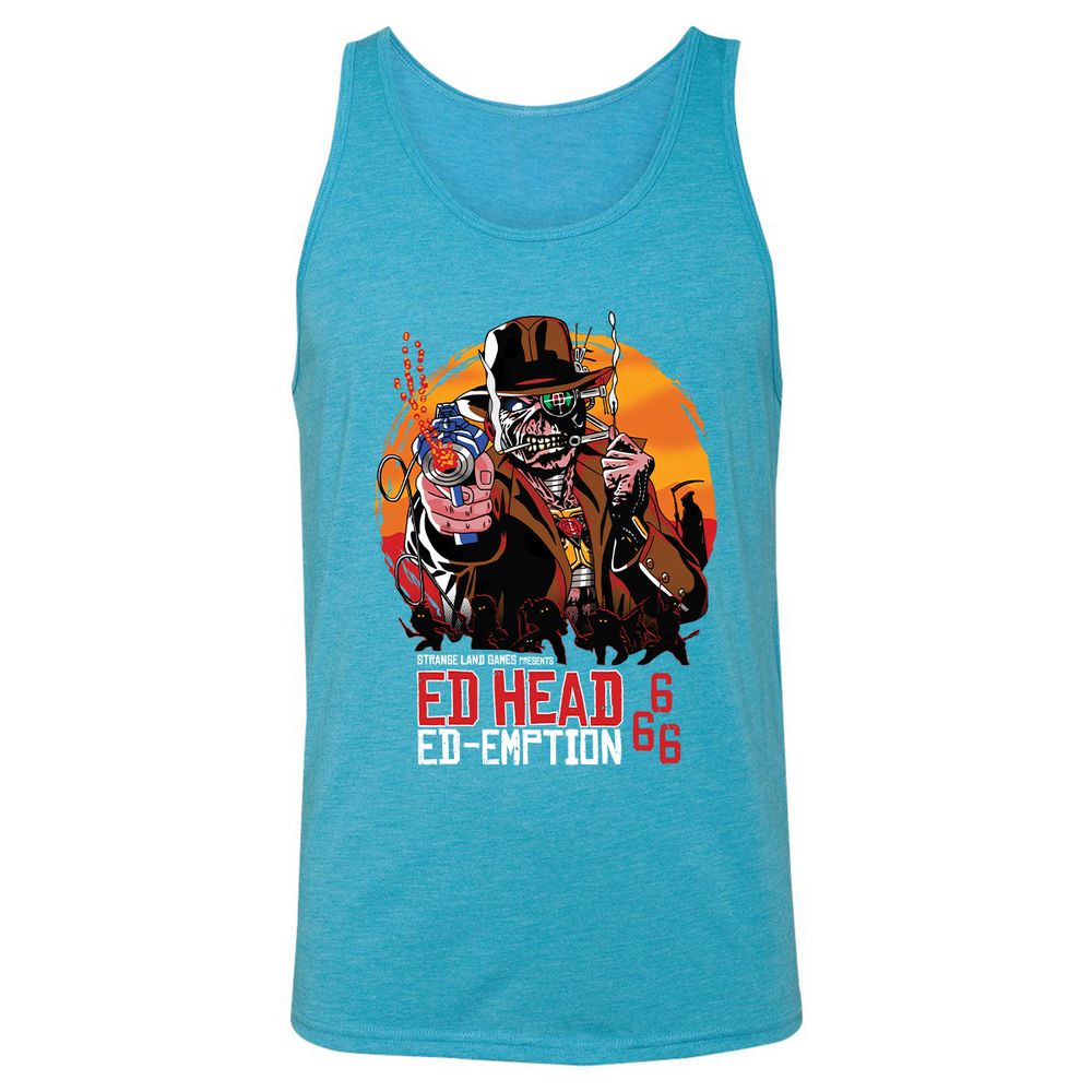 Unisex Jersey Tank - 3169A93U - Aqua Triblend - 3