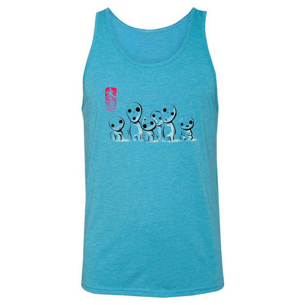 Unisex Jersey Tank - SUBYPDQ4 - Aqua Triblend - 3