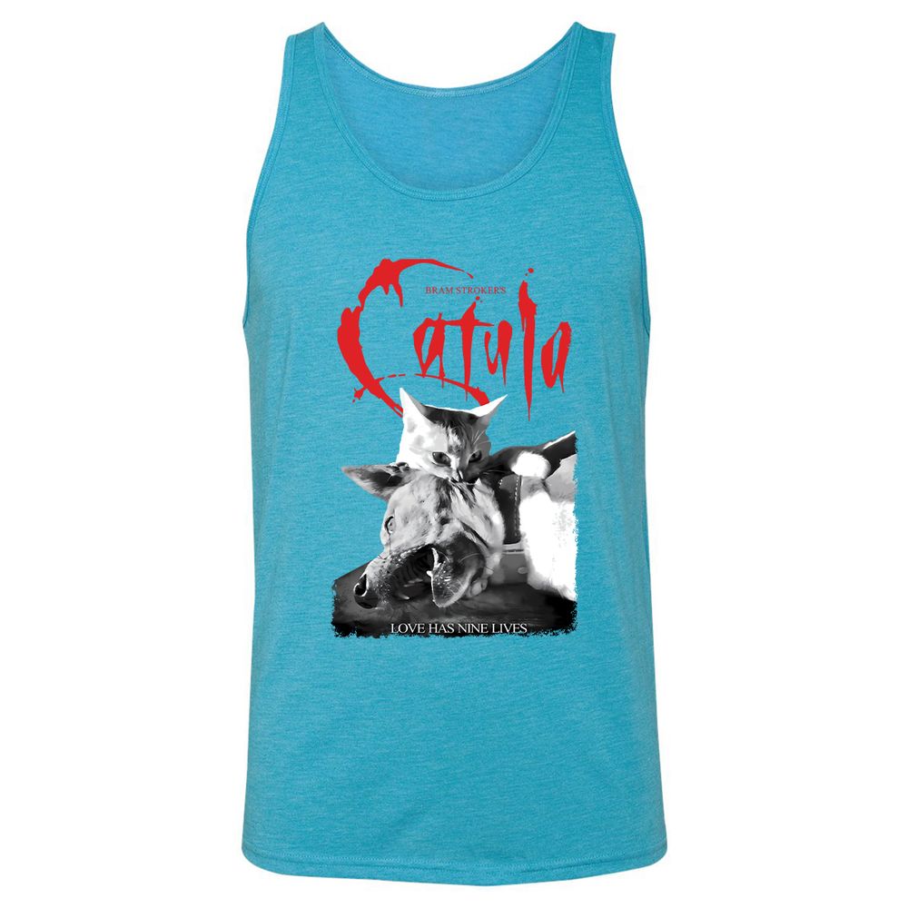 Unisex Jersey Tank - VTVHCSEA - Aqua Triblend - 3