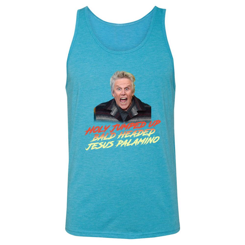 Unisex Jersey Tank - NZV8KSTE - Aqua Triblend - 3
