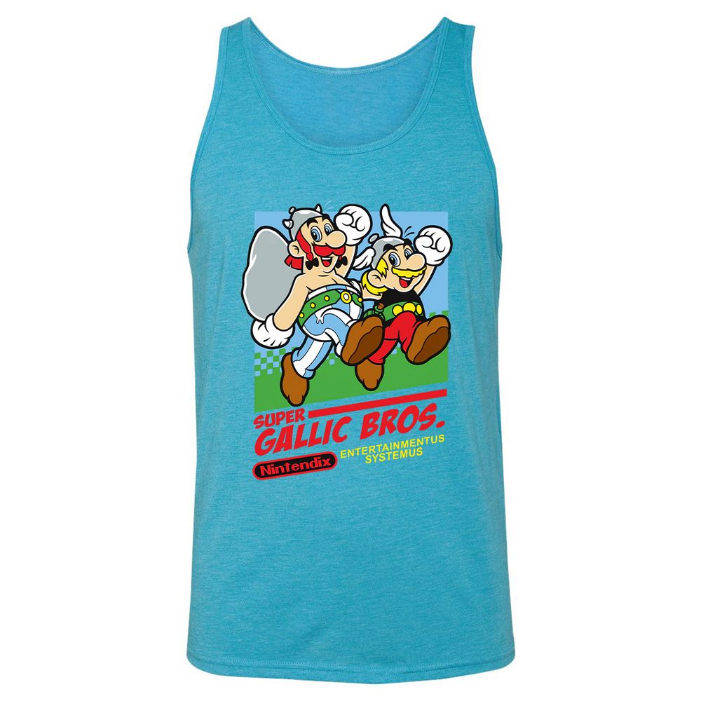 Unisex Jersey Tank - UNG5RFSS - Aqua Triblend - 3