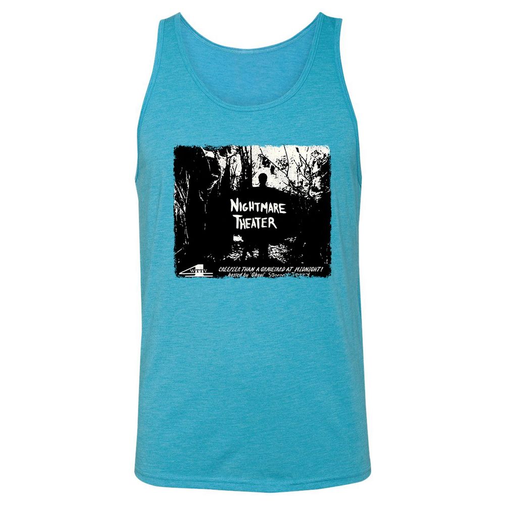 Unisex Jersey Tank - YTJVY5XB - Aqua Triblend - 3