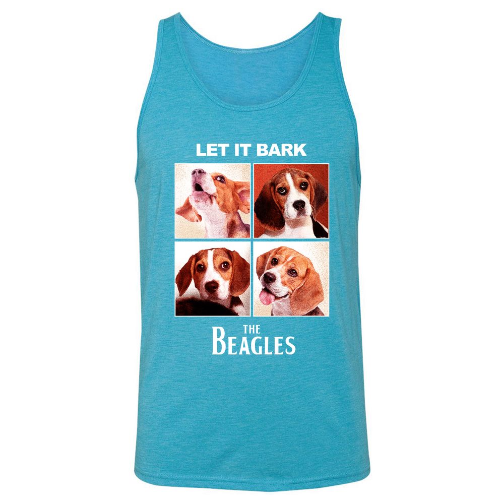 Unisex Jersey Tank - Z2CDQZGH - Aqua Triblend - 3