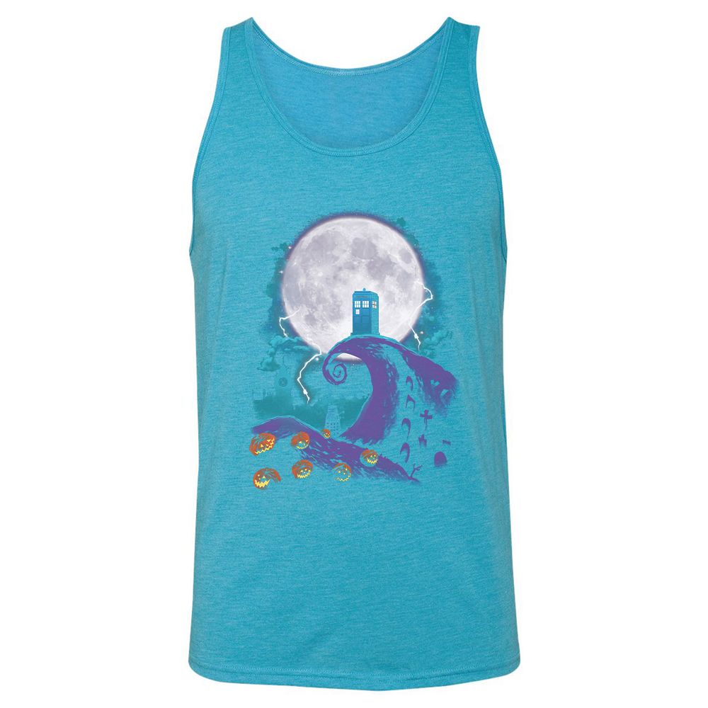 Unisex Jersey Tank - 6KLUQ9E7 - Aqua Triblend - 3