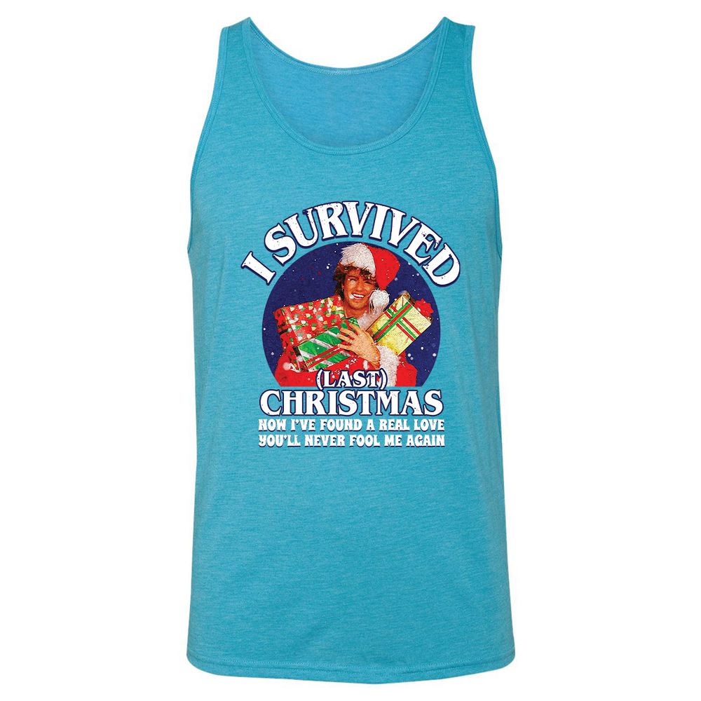 Unisex Jersey Tank - K3L6RRP9 - Aqua Triblend - 3