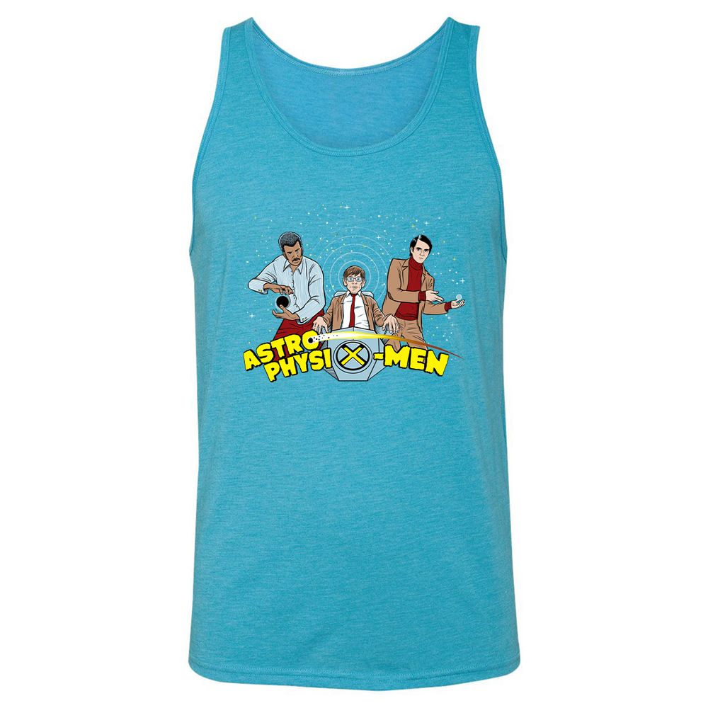 Unisex Jersey Tank - 9MAKM22C - Aqua Triblend - 3