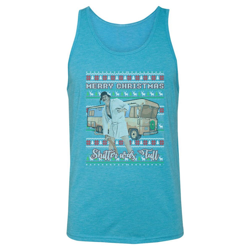 Unisex Jersey Tank - ANT7QXKS - Aqua Triblend - 3