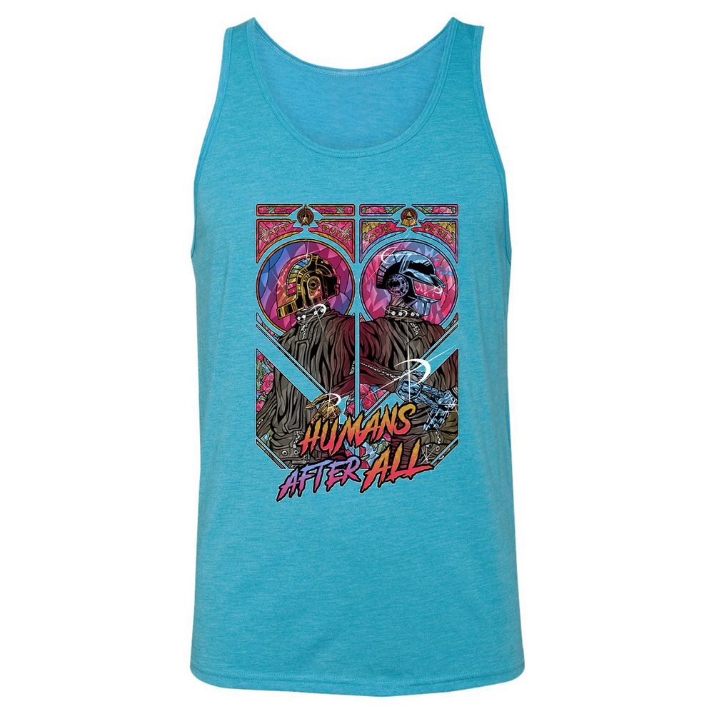 Unisex Jersey Tank - TG92EHAE - Aqua Triblend - 3