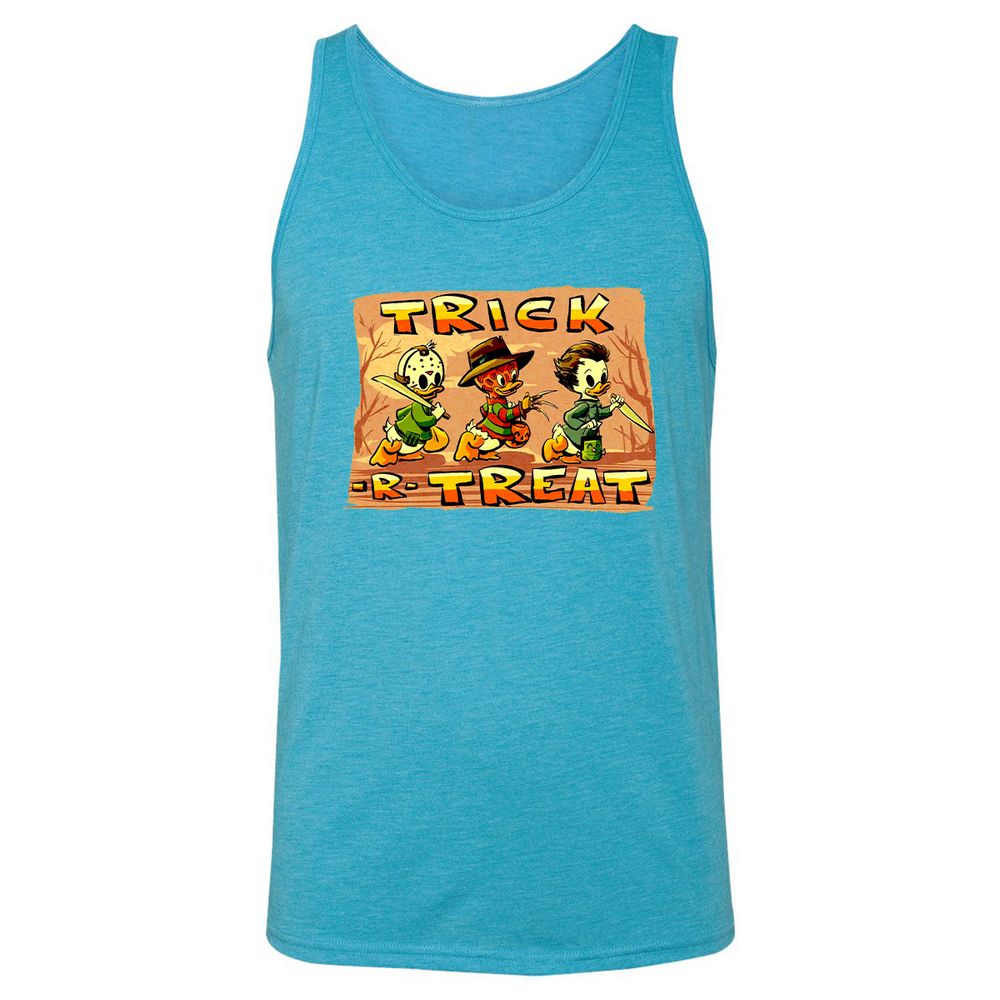 Unisex Jersey Tank - VTUSVCTM - Aqua Triblend - 3