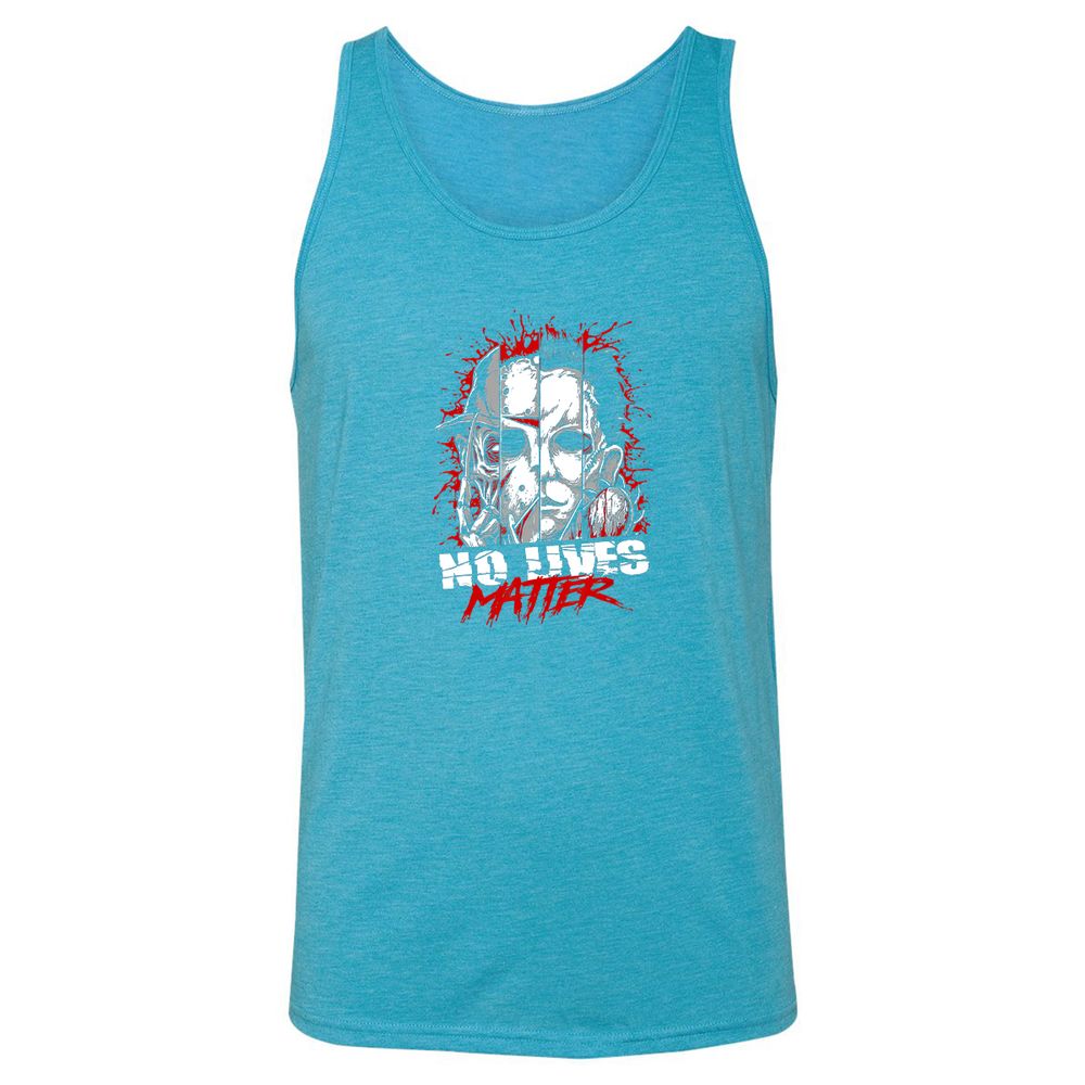 Unisex Jersey Tank - 71MFY7P1 - Aqua Triblend - 3