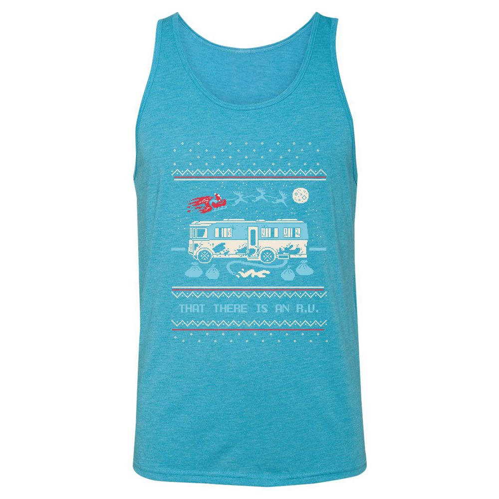 Unisex Jersey Tank - 3NQ7GQCR - Aqua Triblend - 3