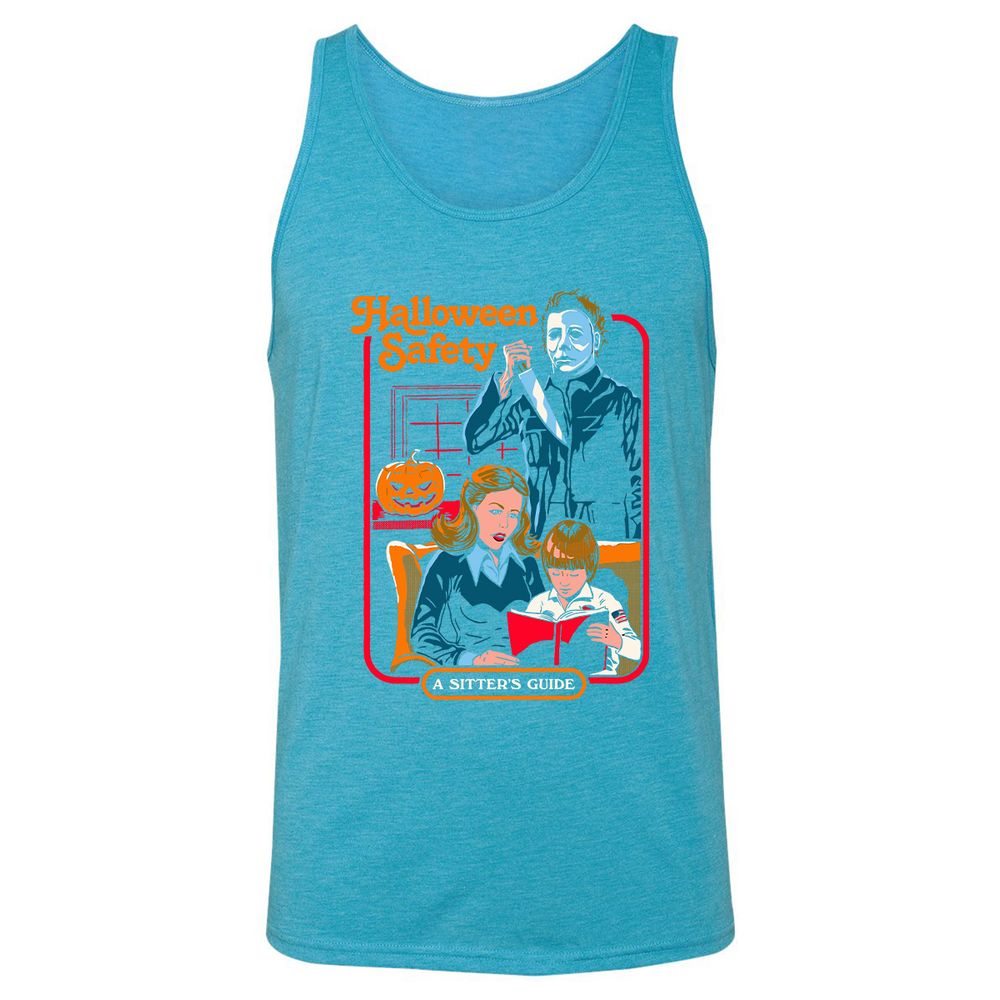 Unisex Jersey Tank - TCVA9G5S - Aqua Triblend - 3