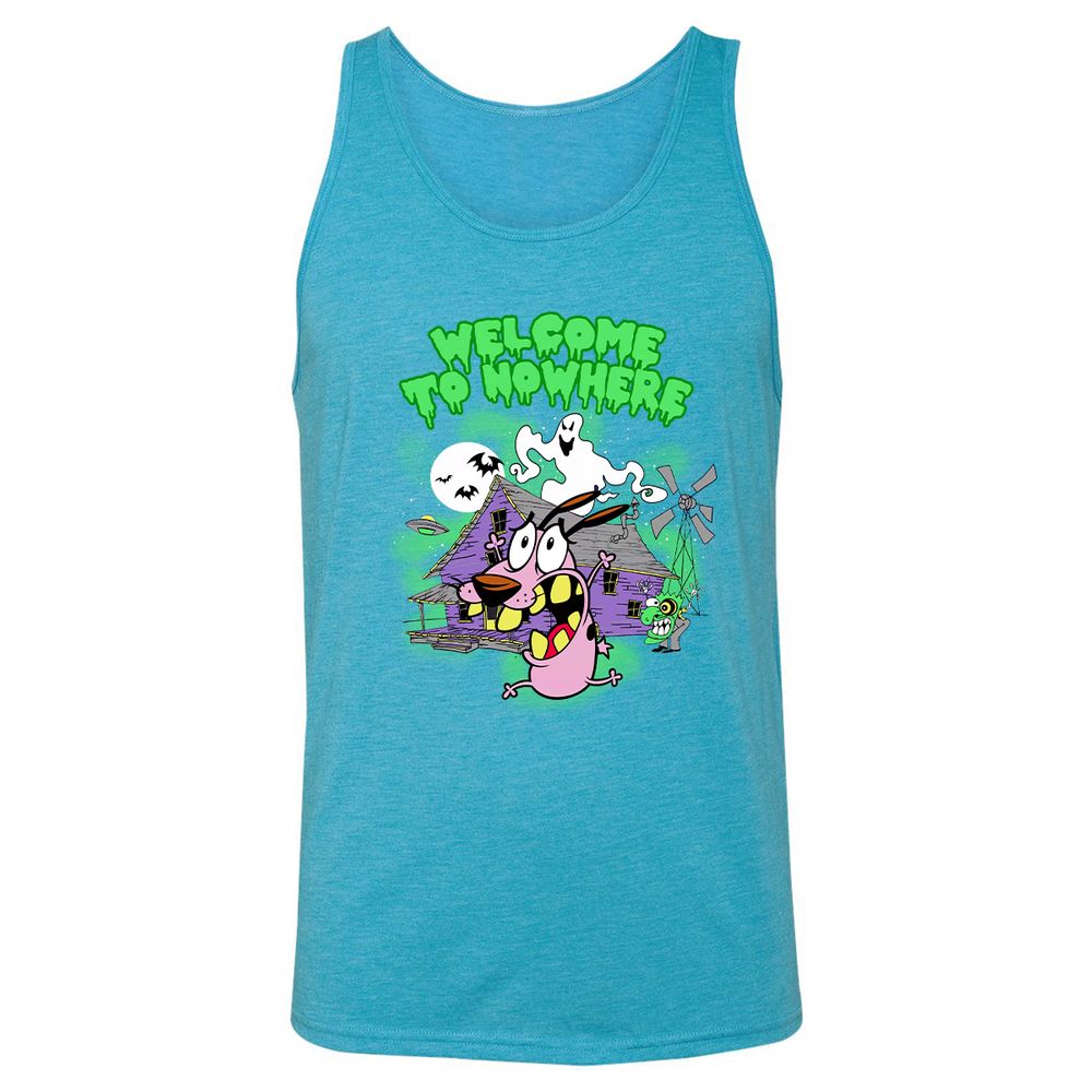 Unisex Jersey Tank - 6WUZ7SD2 - Aqua Triblend - 3