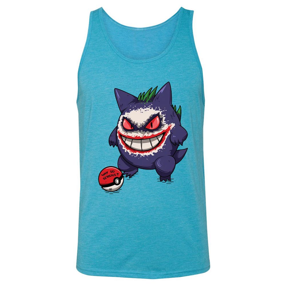 Unisex Jersey Tank - 3P2Y9CFM - Aqua Triblend - 3