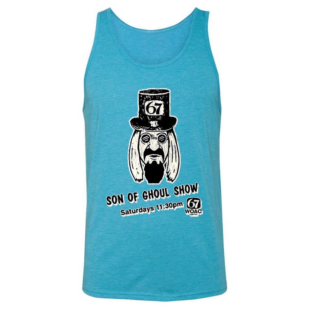 Unisex Jersey Tank - K64ET6AZ - Aqua Triblend - 3