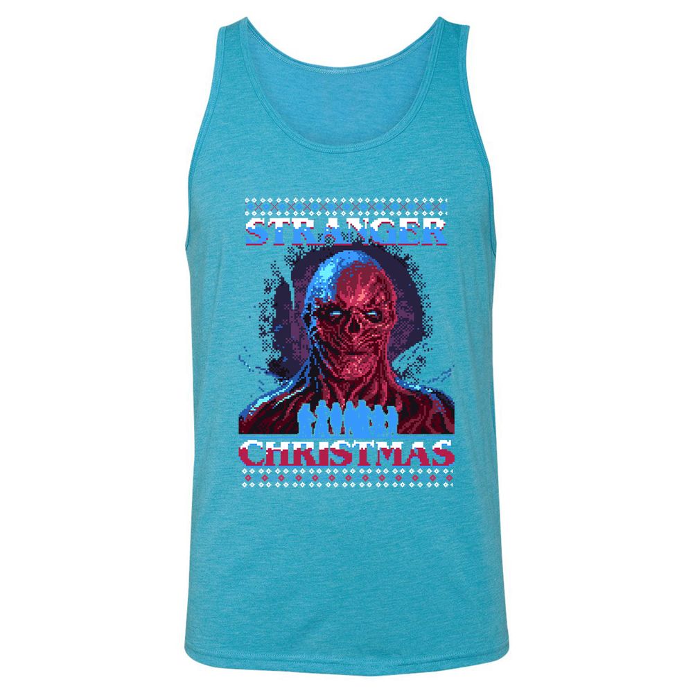 Unisex Jersey Tank - 1HAZ3ZSS - Aqua Triblend - 3