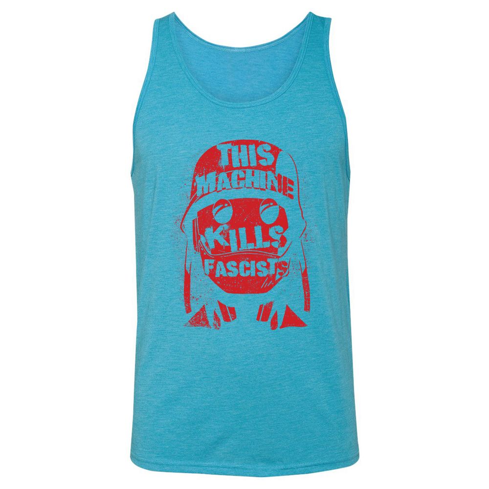 Unisex Jersey Tank - 1758W7Z2 - Aqua Triblend - 3