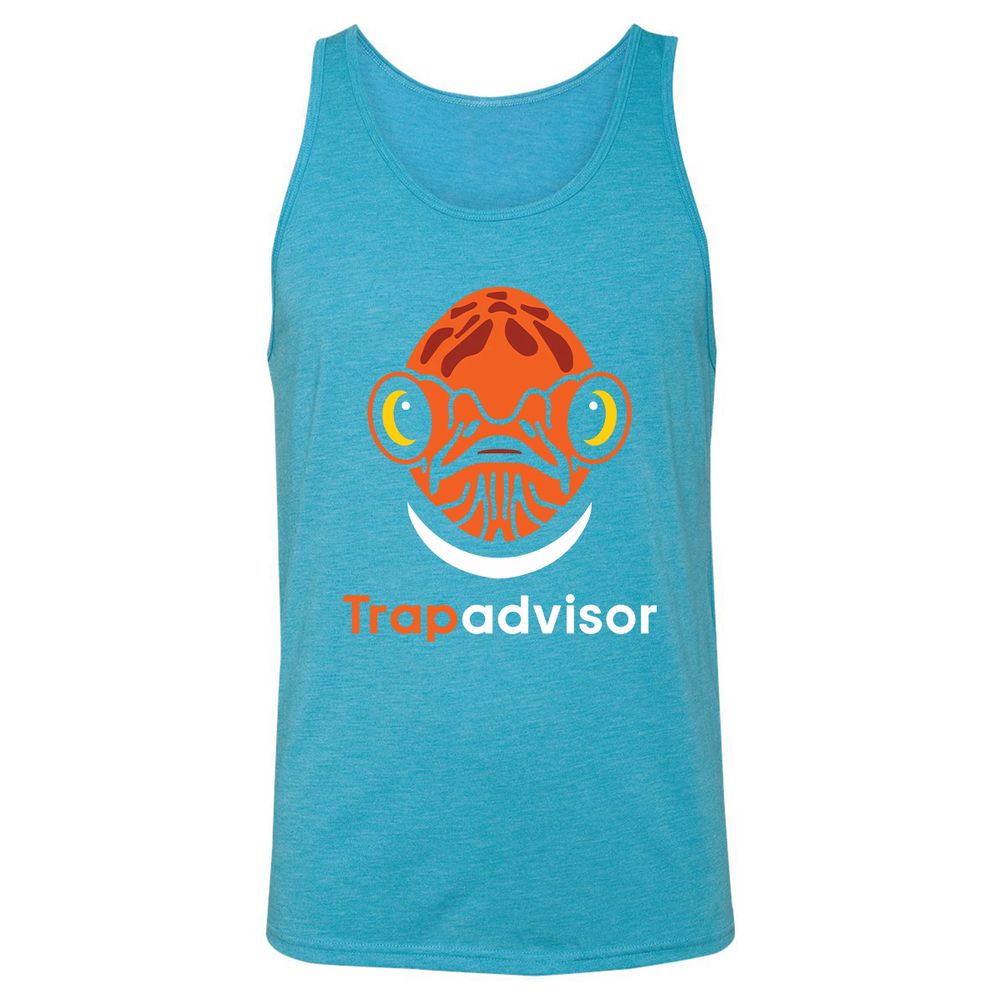Unisex Jersey Tank - 5PJMKY58 - Aqua Triblend - 3