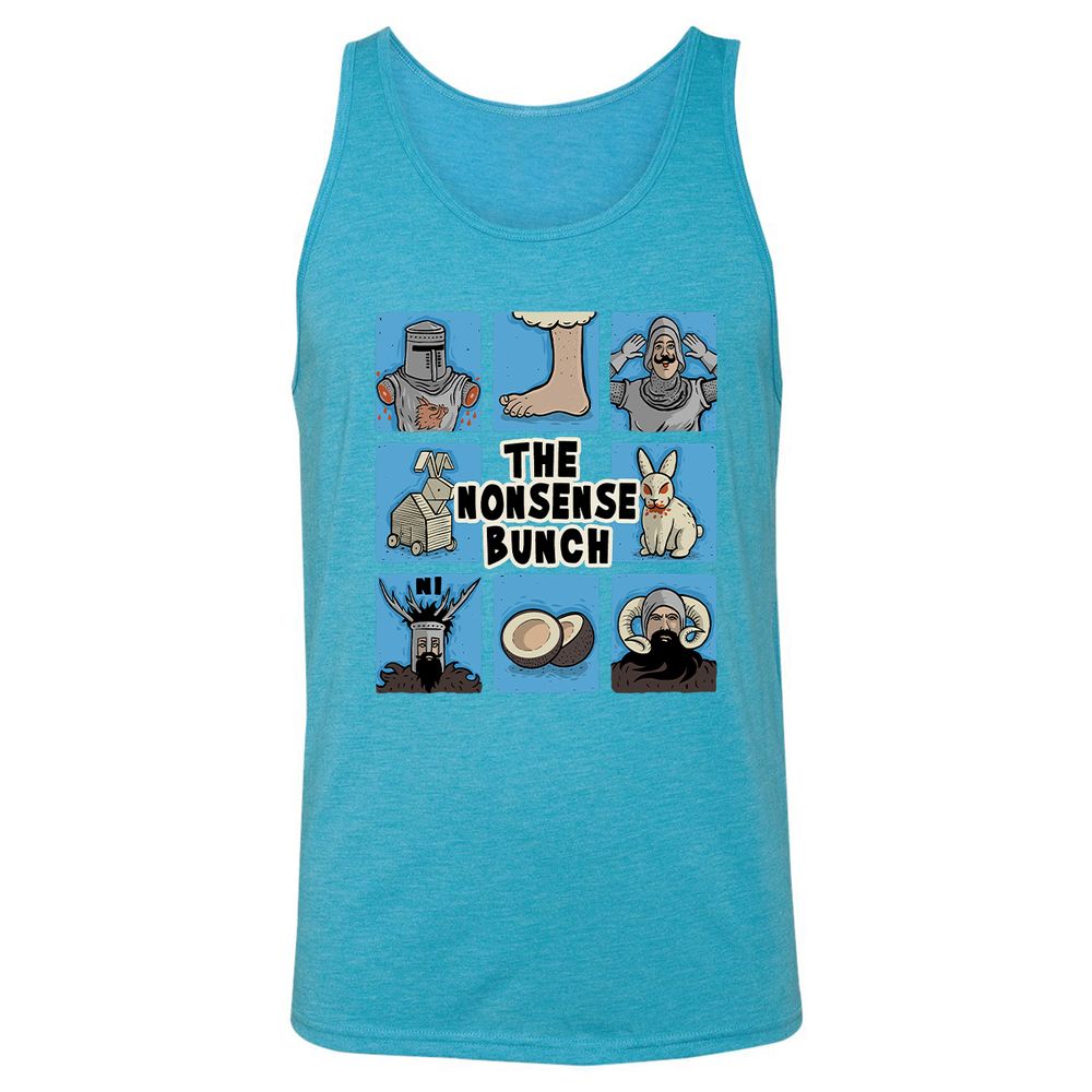 Unisex Jersey Tank - HS1GPXYA - Aqua Triblend - 3