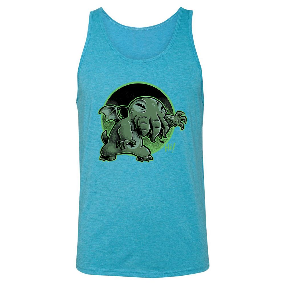 Unisex Jersey Tank - VGJUND1T - Aqua Triblend - 3