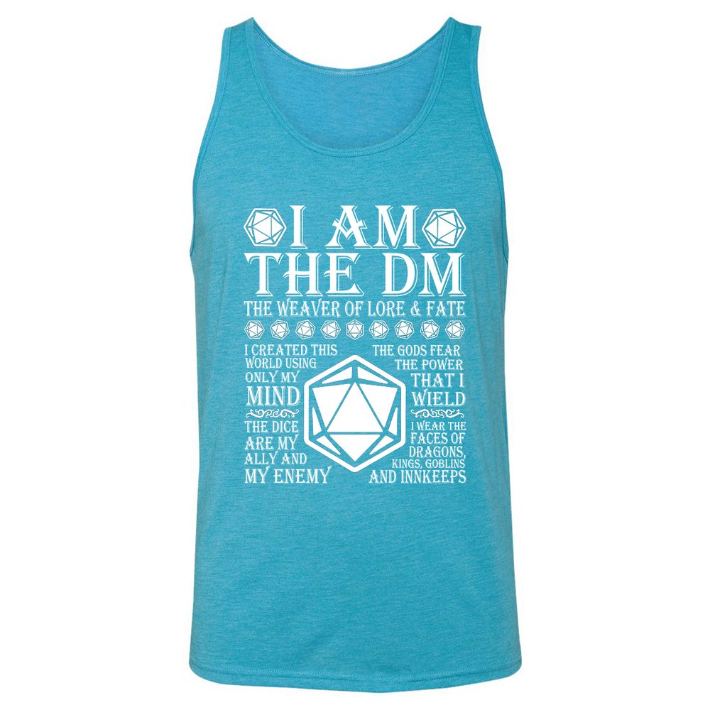 Unisex Jersey Tank - XUATZJ1C - Aqua Triblend - 3