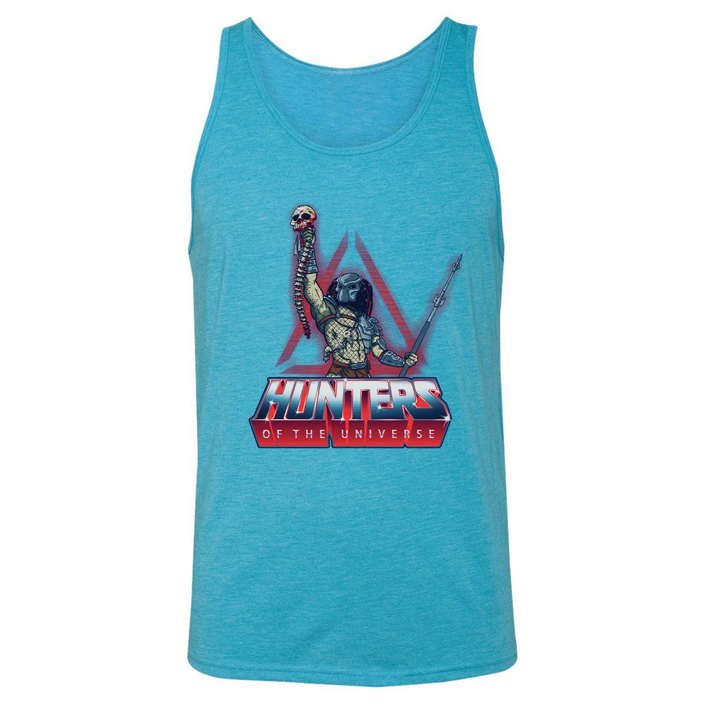 Unisex Jersey Tank - MQZHHRM8 - Aqua Triblend - 3