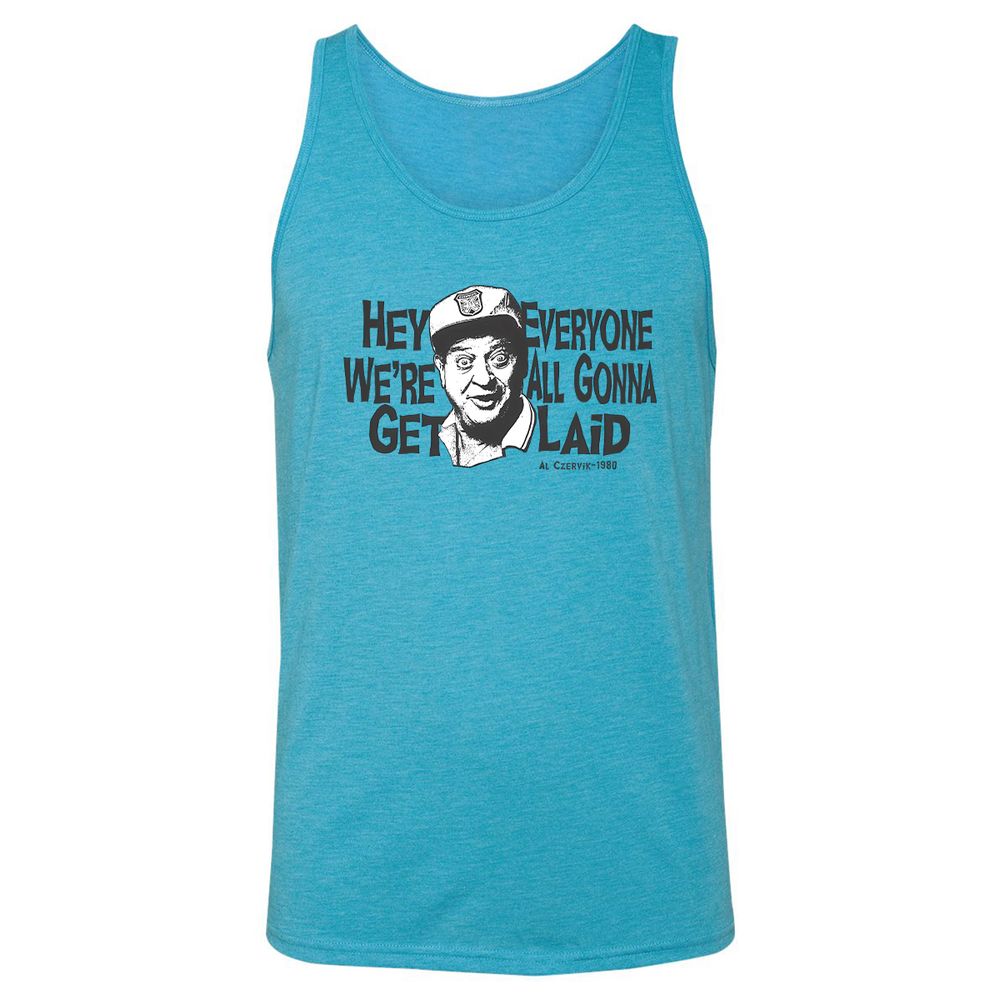 Unisex Jersey Tank - J57MFZQN - Aqua Triblend - 3