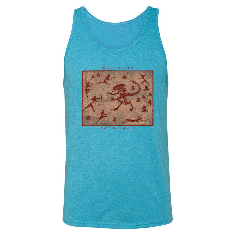 Unisex Jersey Tank - EVBM8CSN - Aqua Triblend - 3