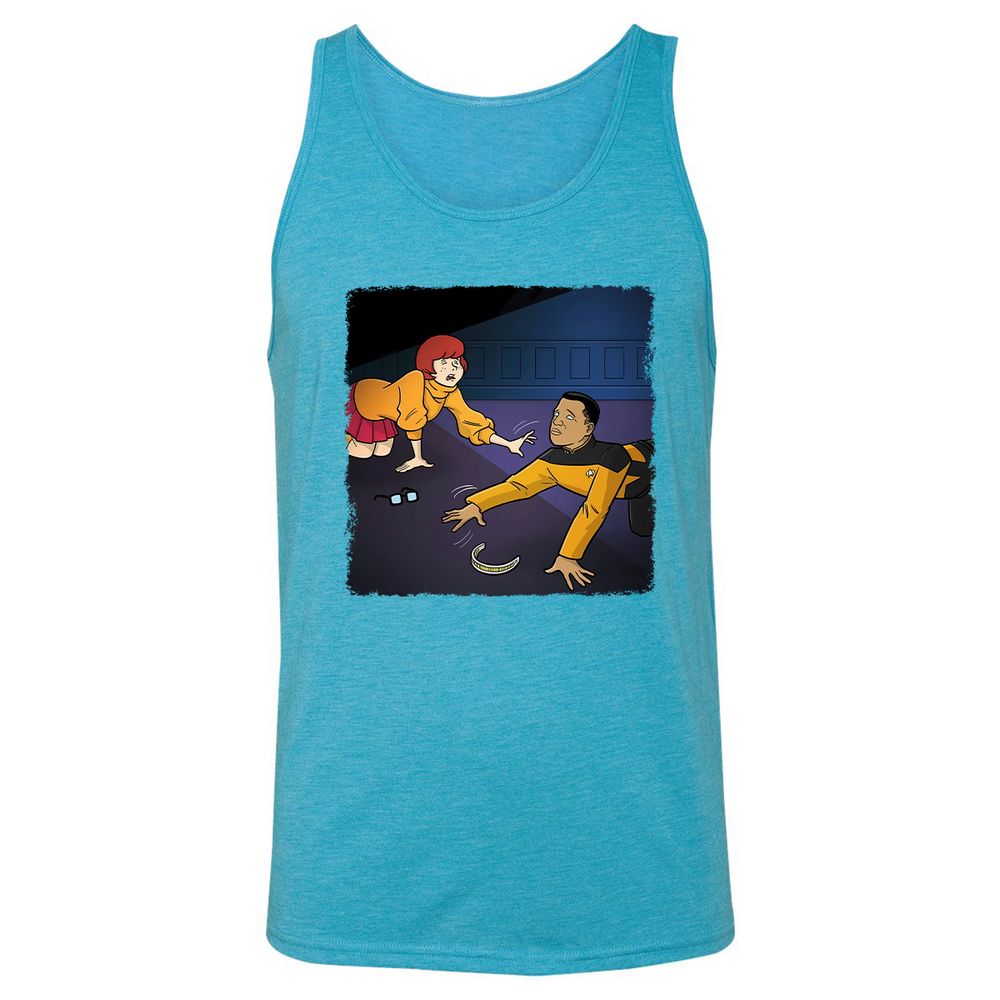 Unisex Jersey Tank - M3MS7GTT - Aqua Triblend - 3