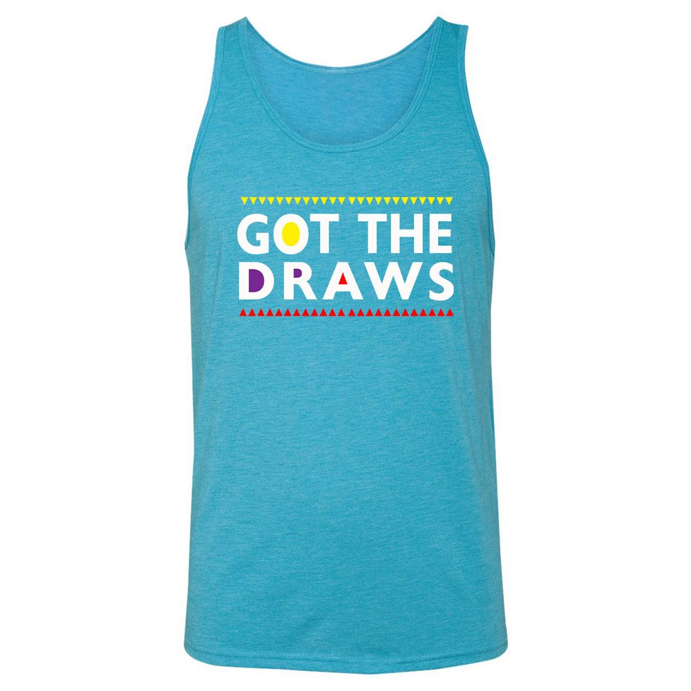 Unisex Jersey Tank - YSN1BYB8 - Aqua Triblend - 3
