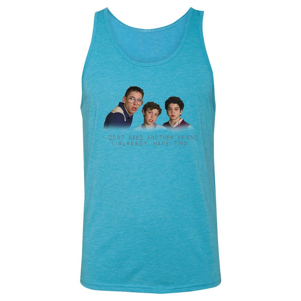 Unisex Jersey Tank - 3CFRE5K7 - Aqua Triblend - 3
