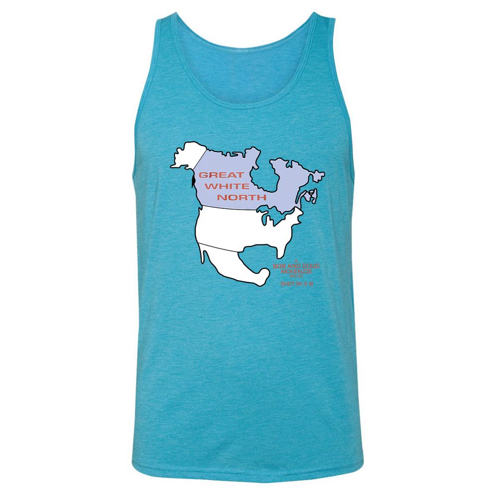 Unisex Jersey Tank - 55METJ78 - Aqua Triblend - 3