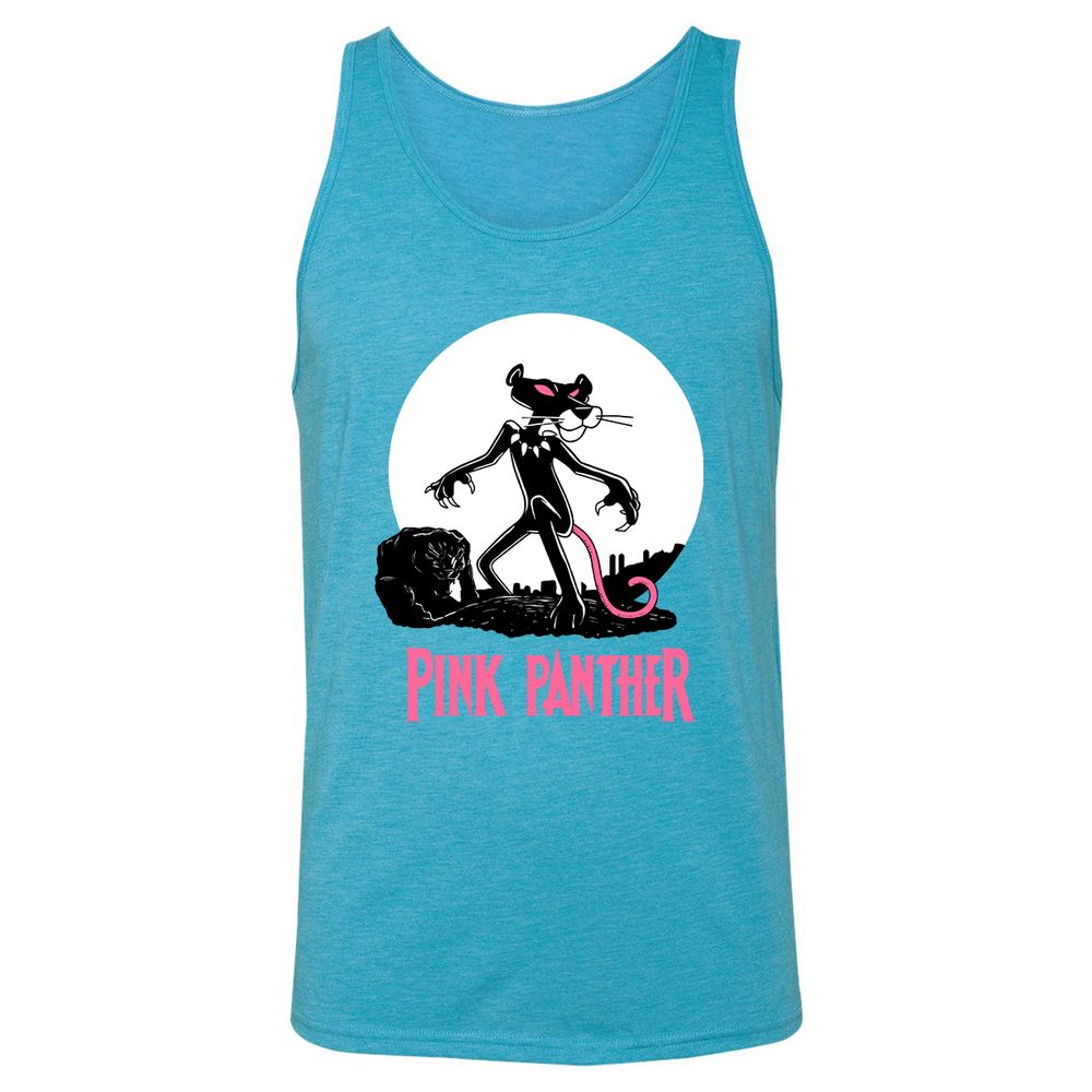 Unisex Jersey Tank - AHZ1QM4V - Aqua Triblend - 3